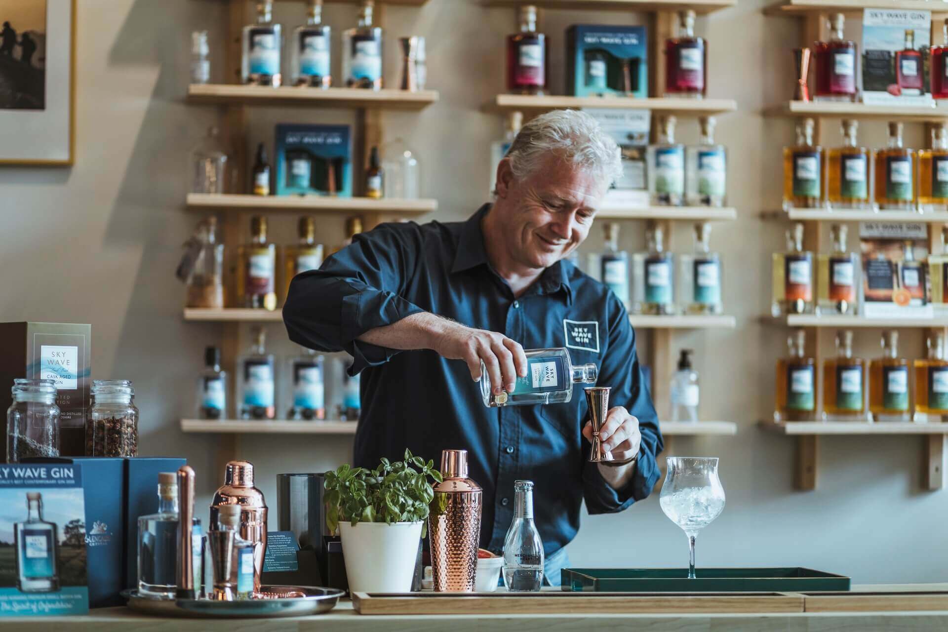 Sky Wave Gin Distillery in Bicester